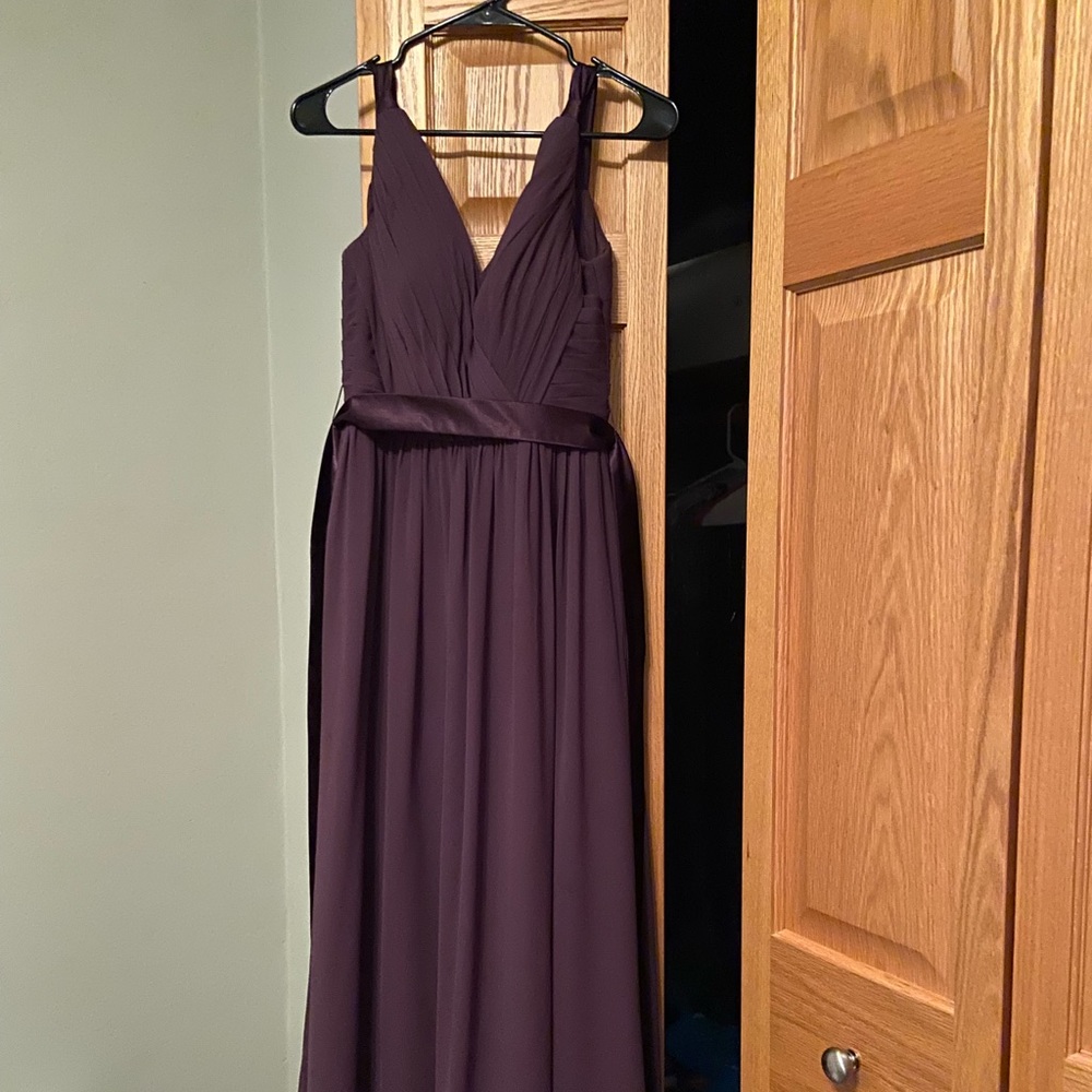Azazie Leanna Bridesmaid Dress in Plum